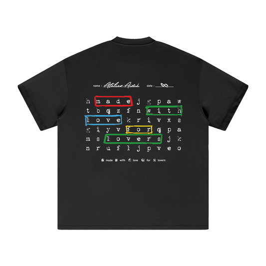 Crossed Black T-Shirt