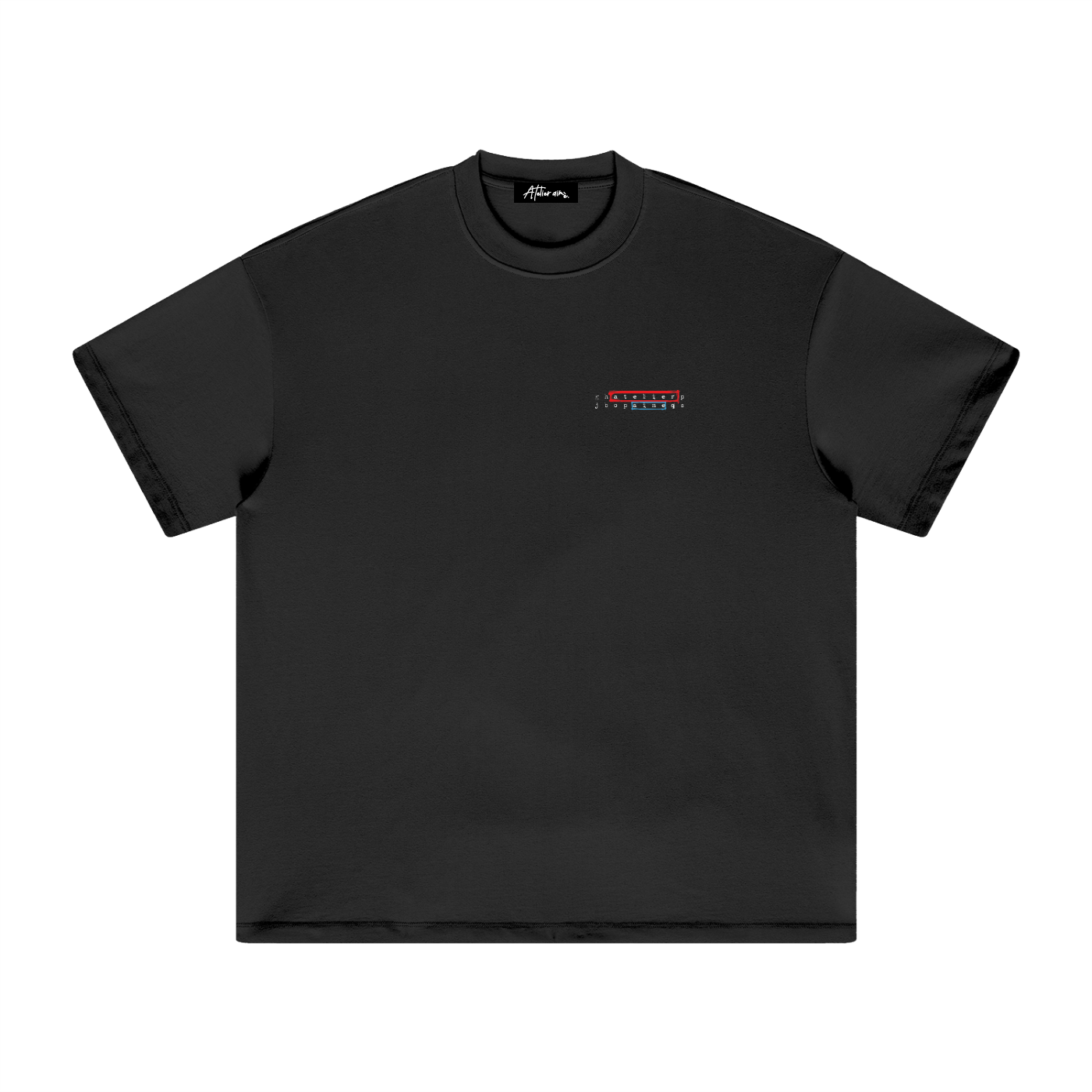 Crossed Black T-Shirt