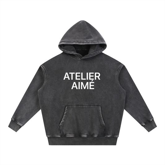 Washed hoodie